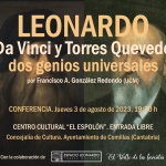 Conferencia 'Leonardo Da Vinci y Torres Quevedo, dos genios universales'