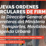 Jornada ‘Nuevas órdenes circulares de firmes’ de la Dirección General de Carreteras del MITMA