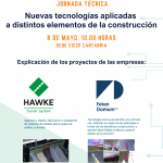 Jornada técnica ‘Nuevas tecnologías aplicadas a los elementos de la construcción’
