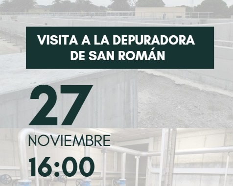 Visita a la depuradora de San Román