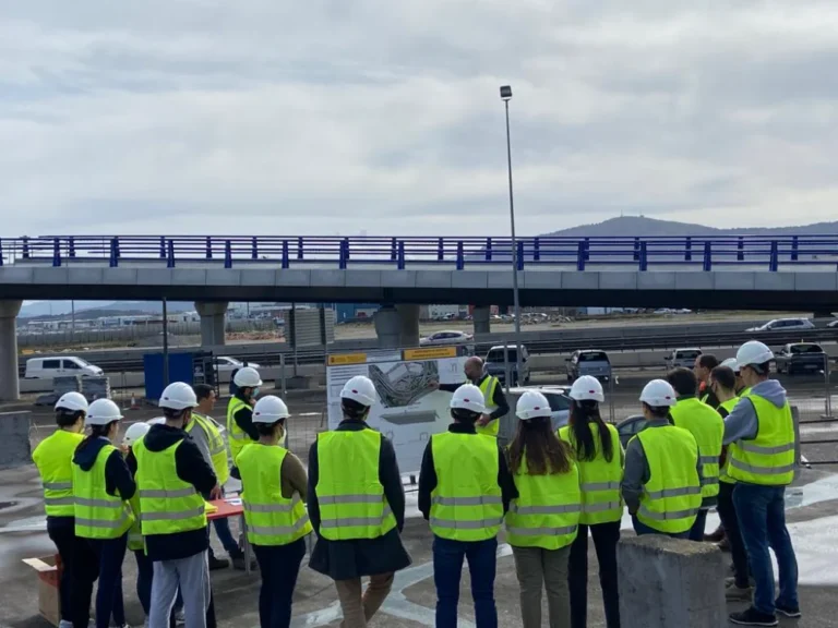 Visita obra acceso al Puerto de Santander