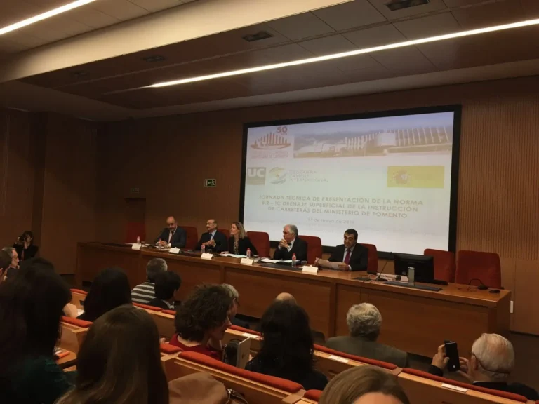 Jornada técnica de presentación de la Norma 5.2 IC de drenaje superficial de la instrucción de carreteras